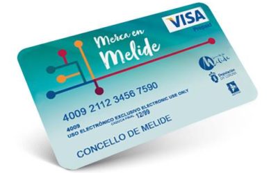 O Concello de Melide presenta a campaña de Tarxetas Moedeiro “Merca en Melide”