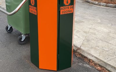 Melide conta con novos contedores para a recollida de aceites domésticos.