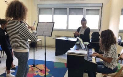 O curso escolar botou a andar en Melide con normalidade e cun notable aumento de inscricións no Conservatorio de Música