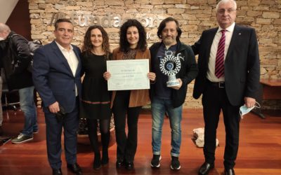 O Concello de Melide recibe en Vigo o premio á mellor xestión deportiva en concellos de menos de 15.000 habitantes.