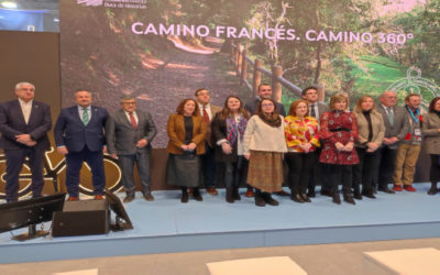 O alcalde de Melide e o concelleiro de Promoción Económica participan na difusión do Camiño de Santiago en FITUR