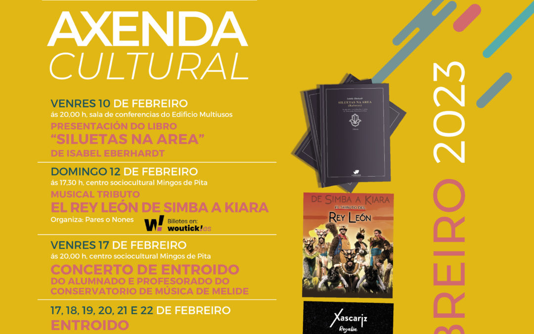 AXENDA CULTURAL MES DE FEBREIRO