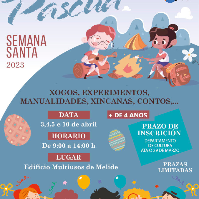 Melide contará con campamentos de Pascua para facilitar a conciliación familiar-laboral.