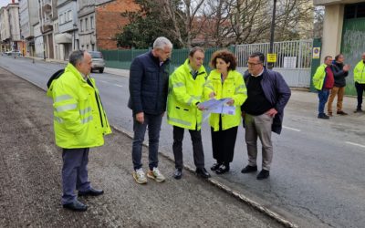 Máis novas  Comezan as obras de mantemento e rehabilitación do firme da N-547 ao seu paso polo concello de Melide