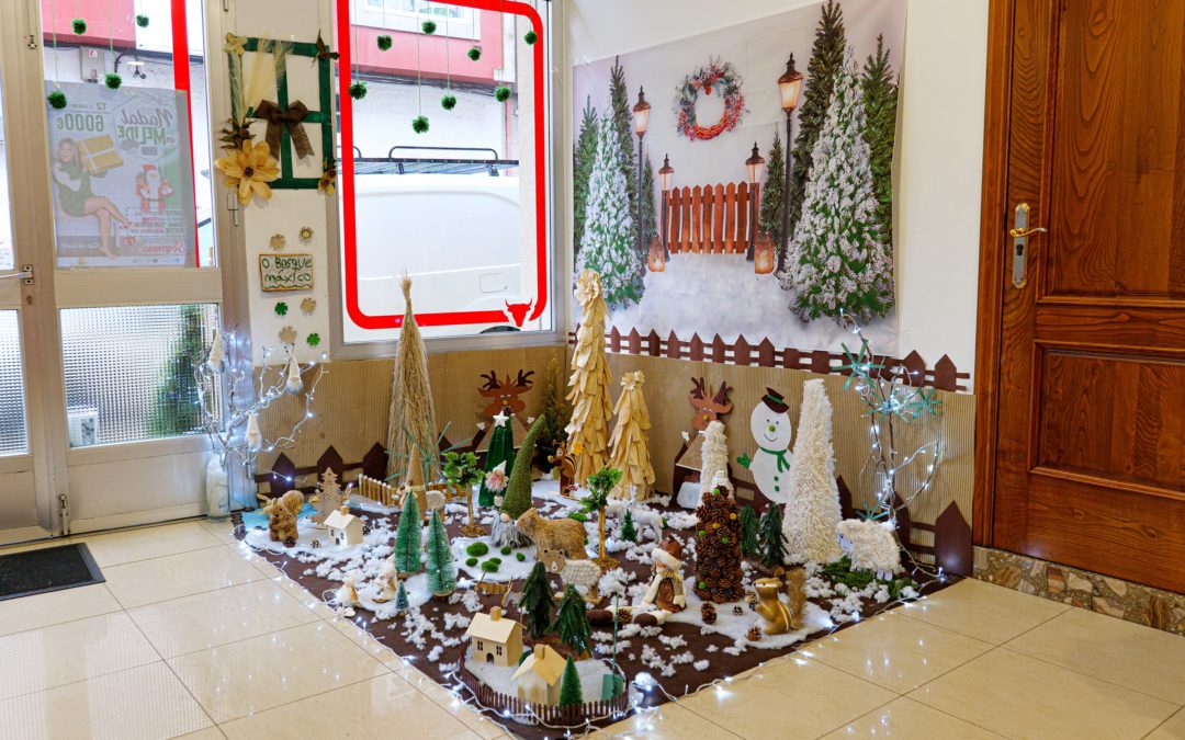 Carnicería Cardelle gaña o primeiro premio no Concurso de Escaparates de Nadal do Concello de Melide