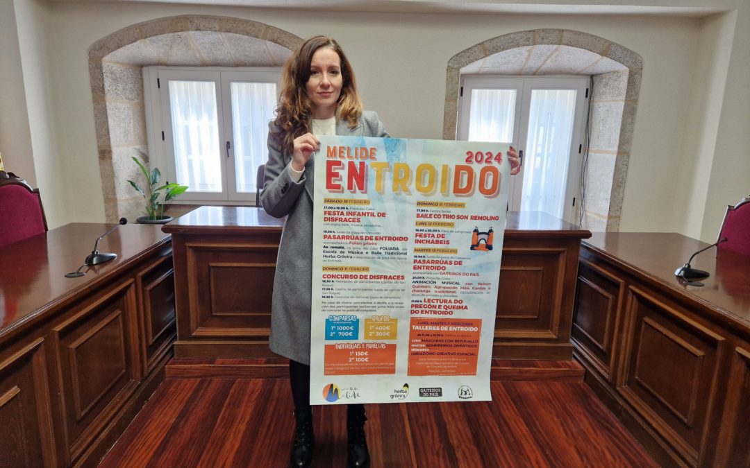 Melide vive con forza o Entroido cun programa cheo de actividades