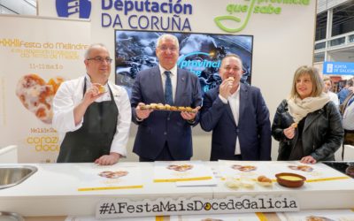 O Concello de Melide presentou hoxe a Festa do melindre no Fórum Gastronómico da Coruña.