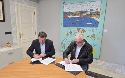 O Concello de Melide asina un convenio coa Deputación da Coruña que permitirá un investimento urbanístico de 300.000 euros no municipio