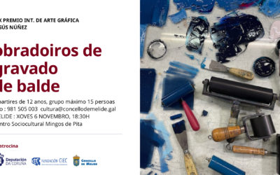 Melide acolle a exposición de arte gráfica do XIX Premio Jesús Núñez ata o 12 de novembro