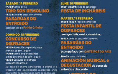 O Entroido enche Melide de música, disfraces e tradición cunha completa programación do 14 ao 17 de febreiro