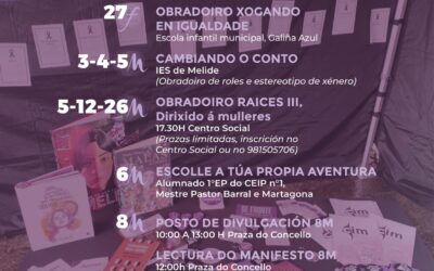 Melide organiza un mes de actividades arredor do 8M
